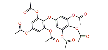 Bifuhalol hexaacetate
